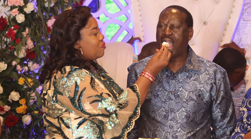 Inside Ida Odinga’s extravagant birthday party thrown by Raila